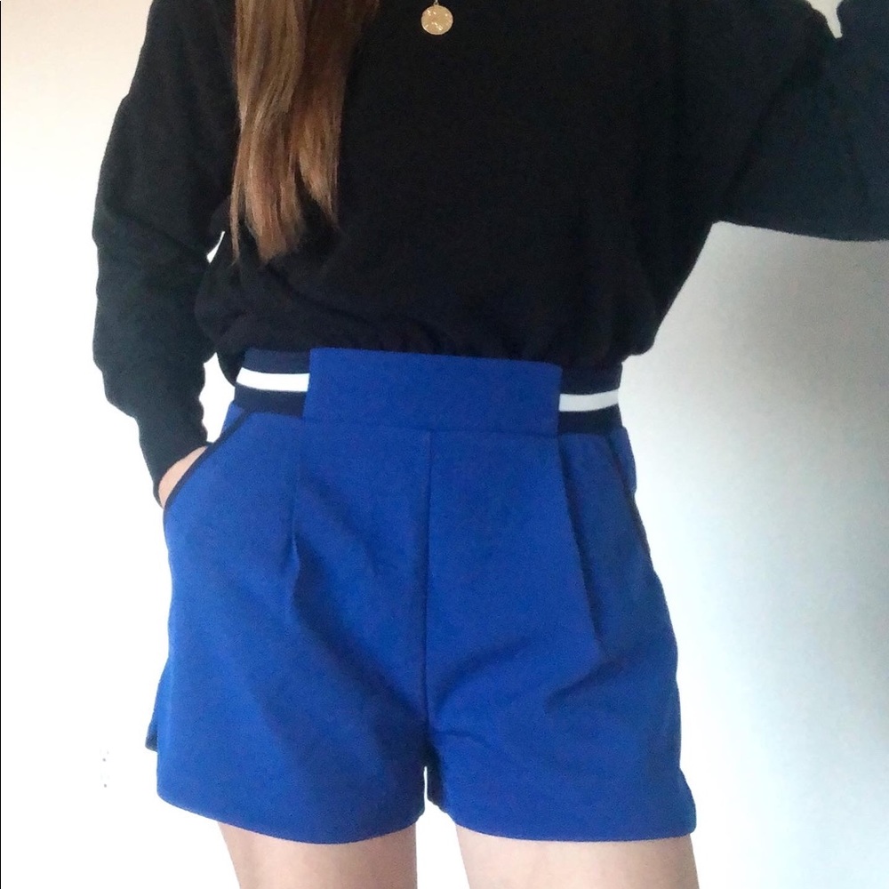 Royal Blue Dove Shorts- Size S